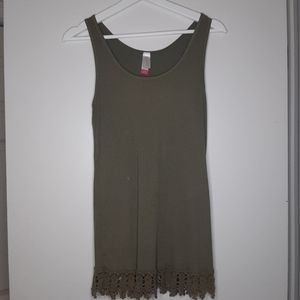 Olive Green Tank Top